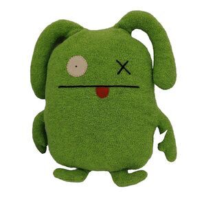 Uglydoll Ox Green Plush 13 Inch 2003 Pretty Ugly Faded Tag